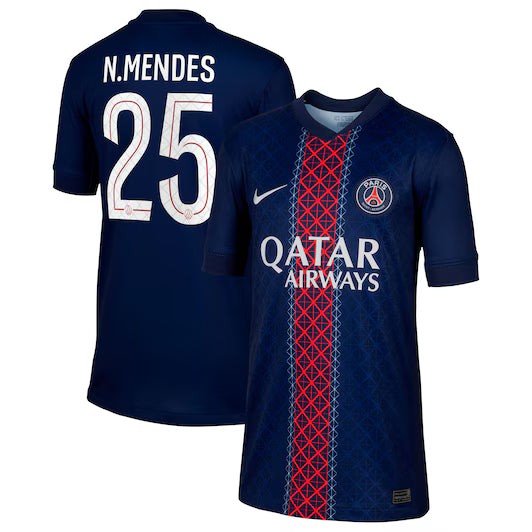 Nuno Mendes Paris Saint-Germain Jersey